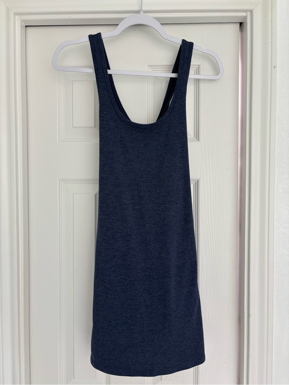 GapFit Heathered Navy Racerback Athletic Dress